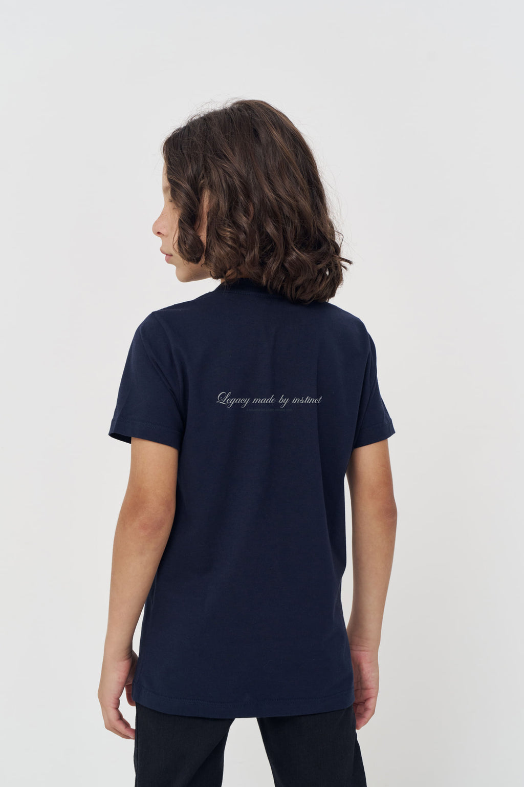 Camiseta Duo Lobo Menino Acostamento Next Preto