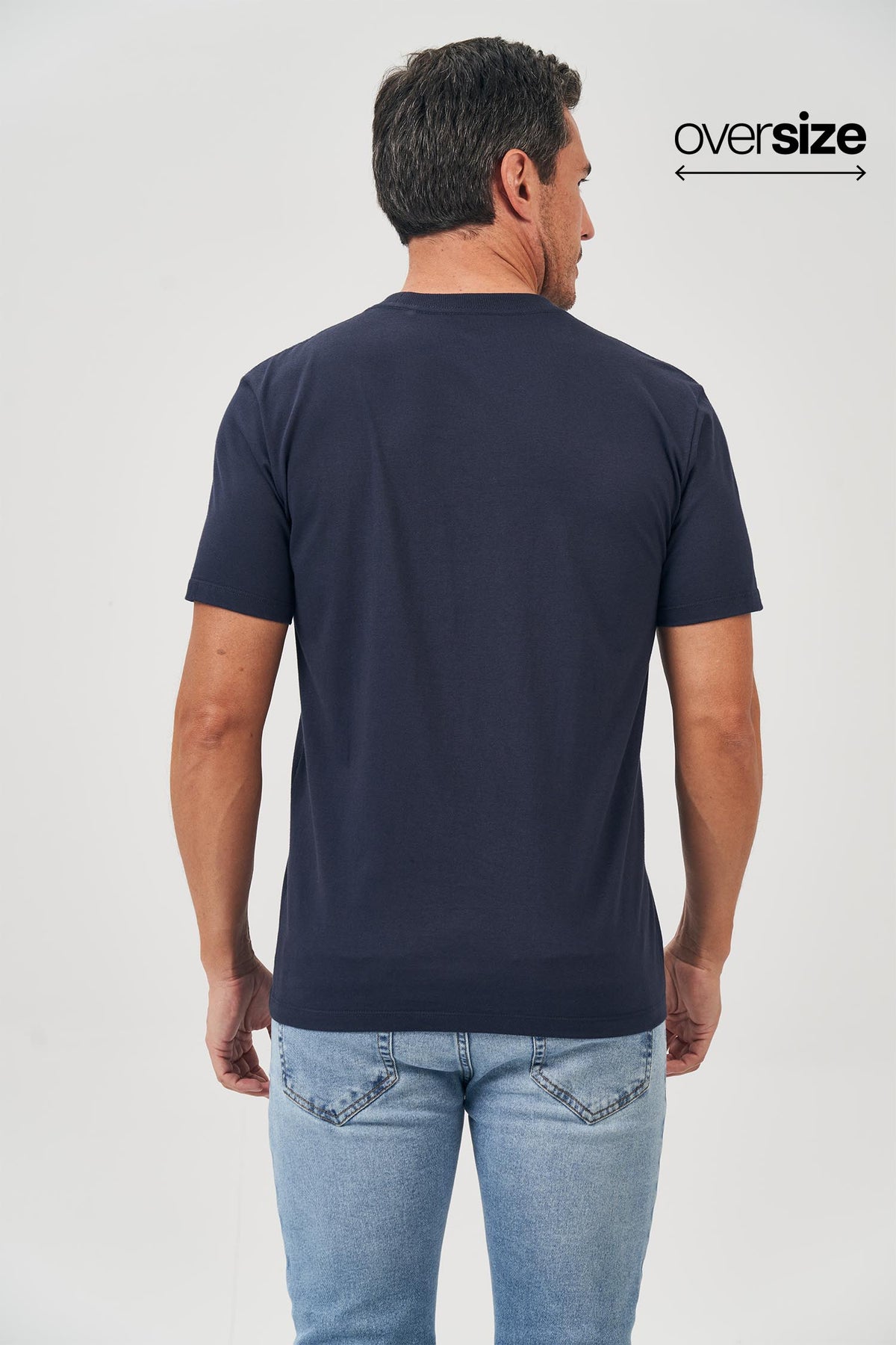 Camiseta Lettering Minimalista Masculina Oversize Acostamento Branco