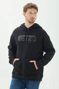 Blusão Moletom Streetwear Masculino Acostamento Preto