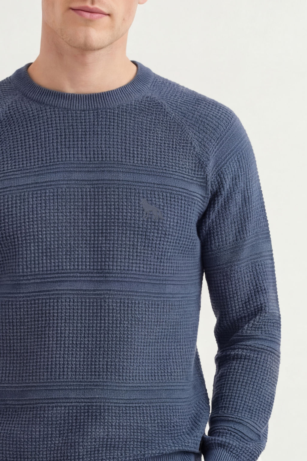 Suéter Tricot Texturizado Masculino Acostamento Preto