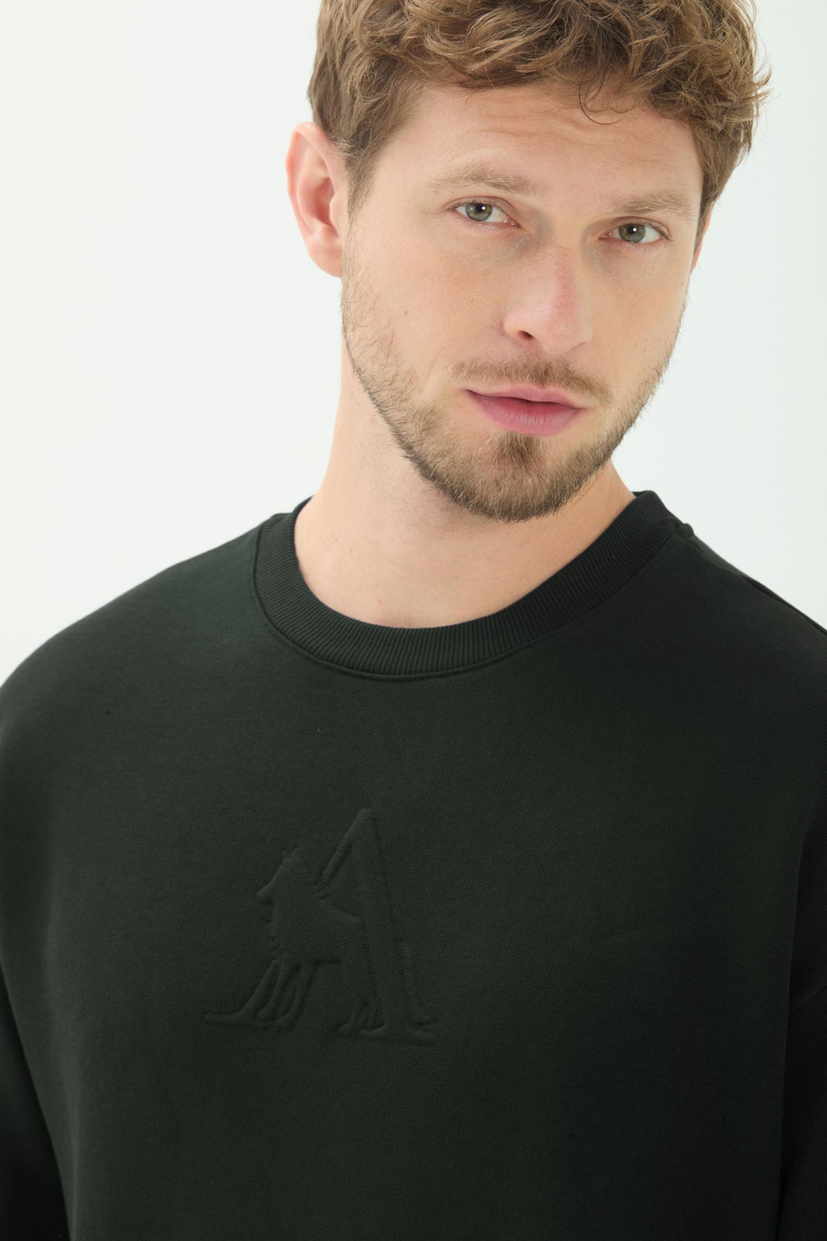 Blusão Moletom Clean Masculino Acostamento Verde Folhagem