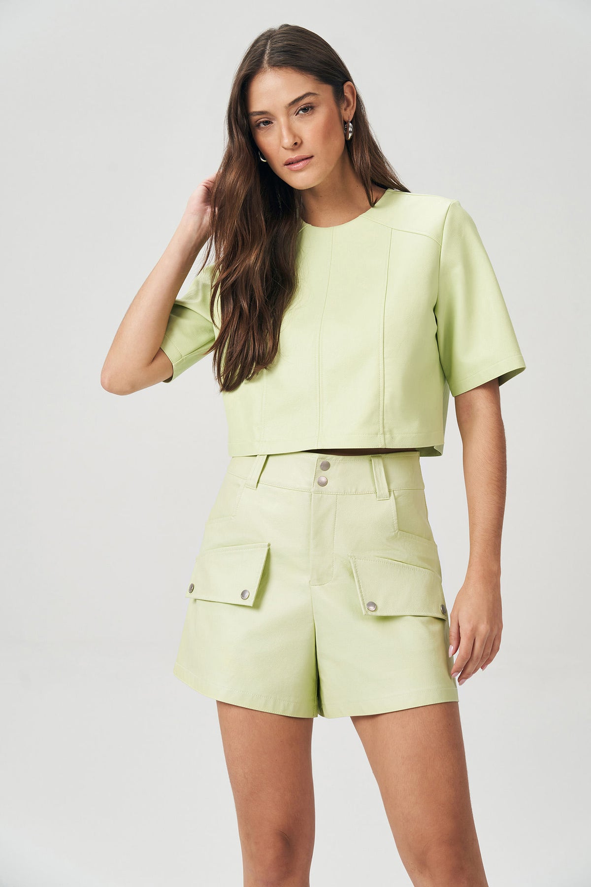 Blusa PU Box Feminina Acostamento Citrino