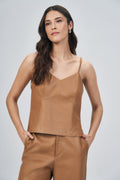 Blusa Glamour PU Feminina Acostamento Siena
