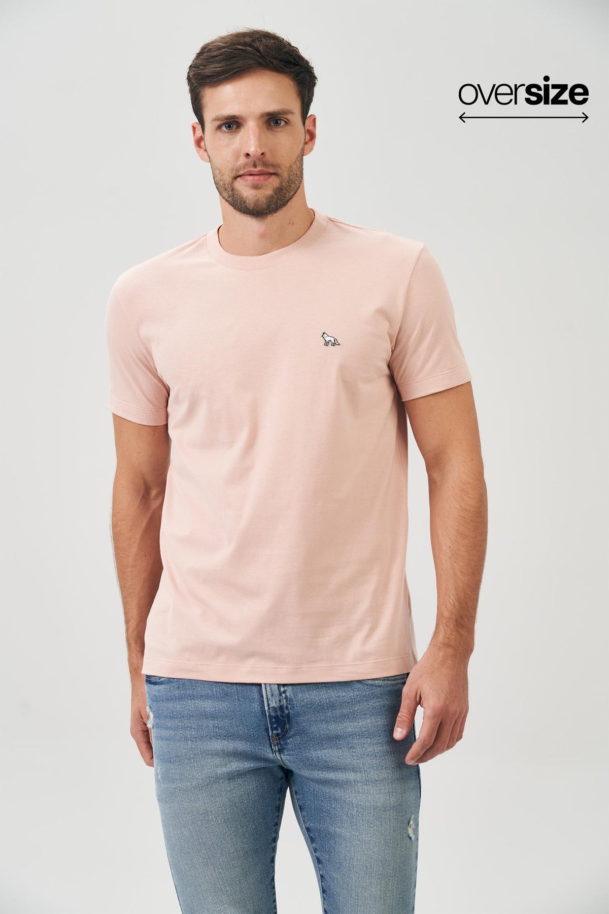 Camiseta Basic True Grit Masculina Oversize Acostamento Verde Nativo