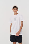 Camiseta Casual Menino Acostamento Next Branco