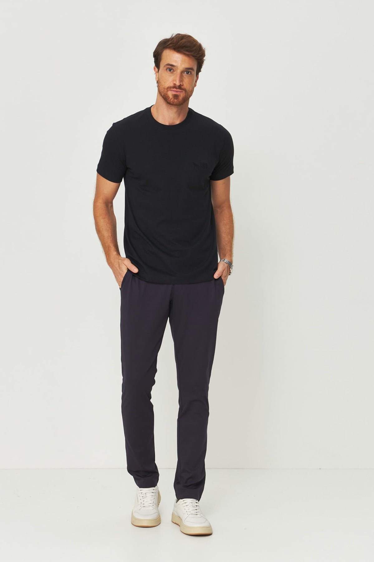 Camiseta Mirassol Masculina Acostamento Preto