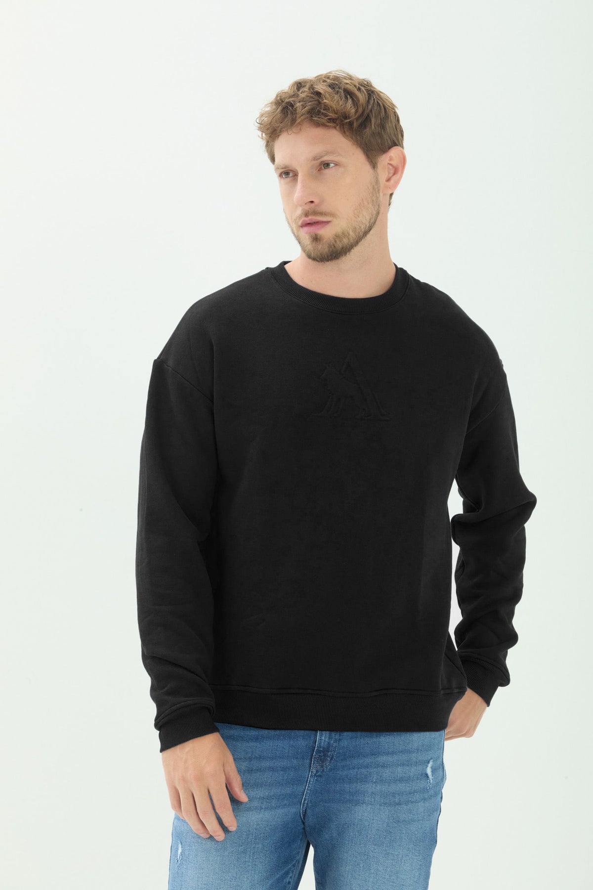 Blusão Moletom Clean Masculino Acostamento Preto