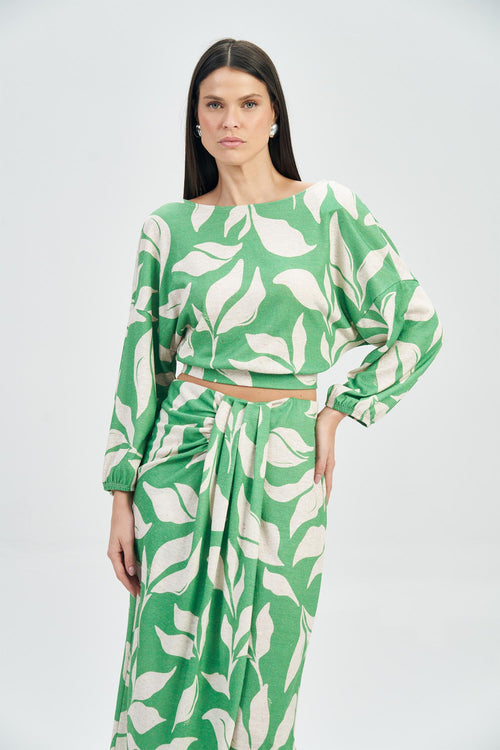 Blusa Decote Costas Feminina Acostamento Paradise