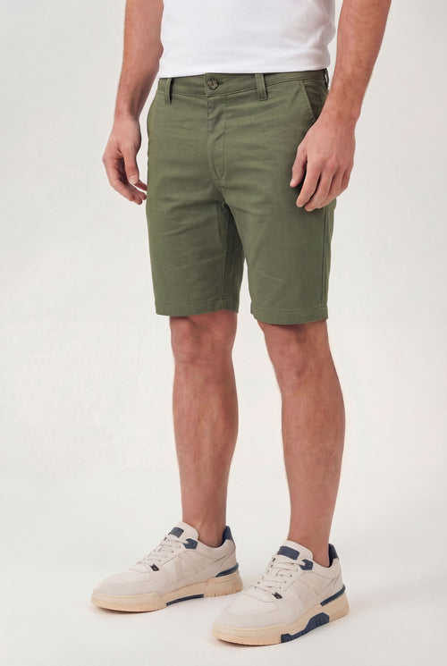 Bermuda Casual Masculina Acostamento Caqui