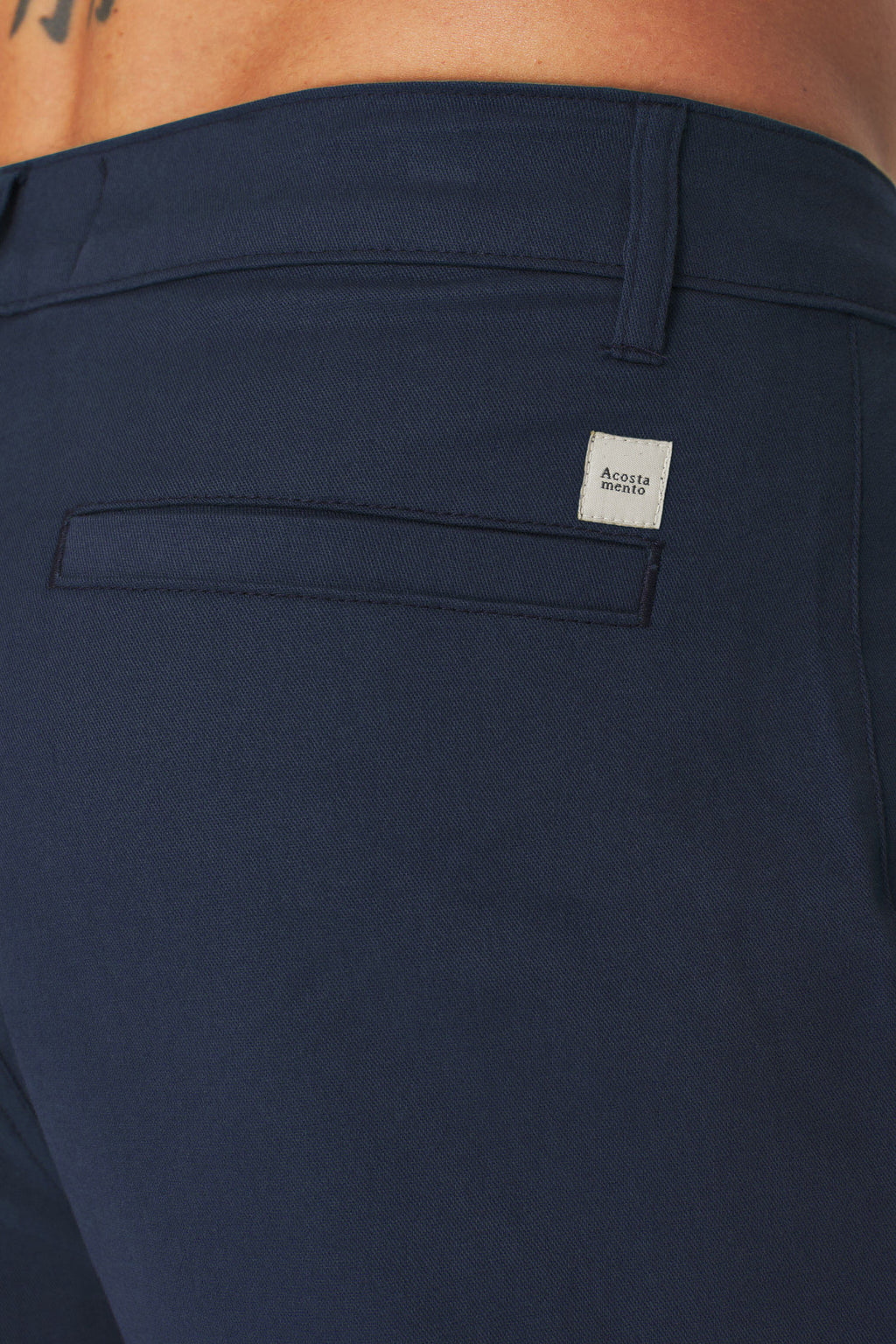 Bermuda Básica Casual Masculina Acostamento Marinho