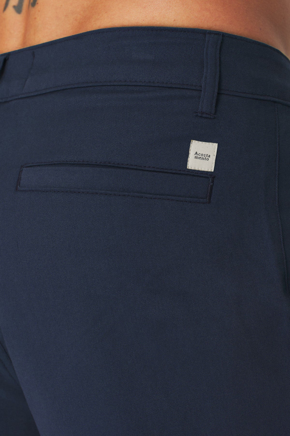 Bermuda Básica Casual Masculina Acostamento Marinho