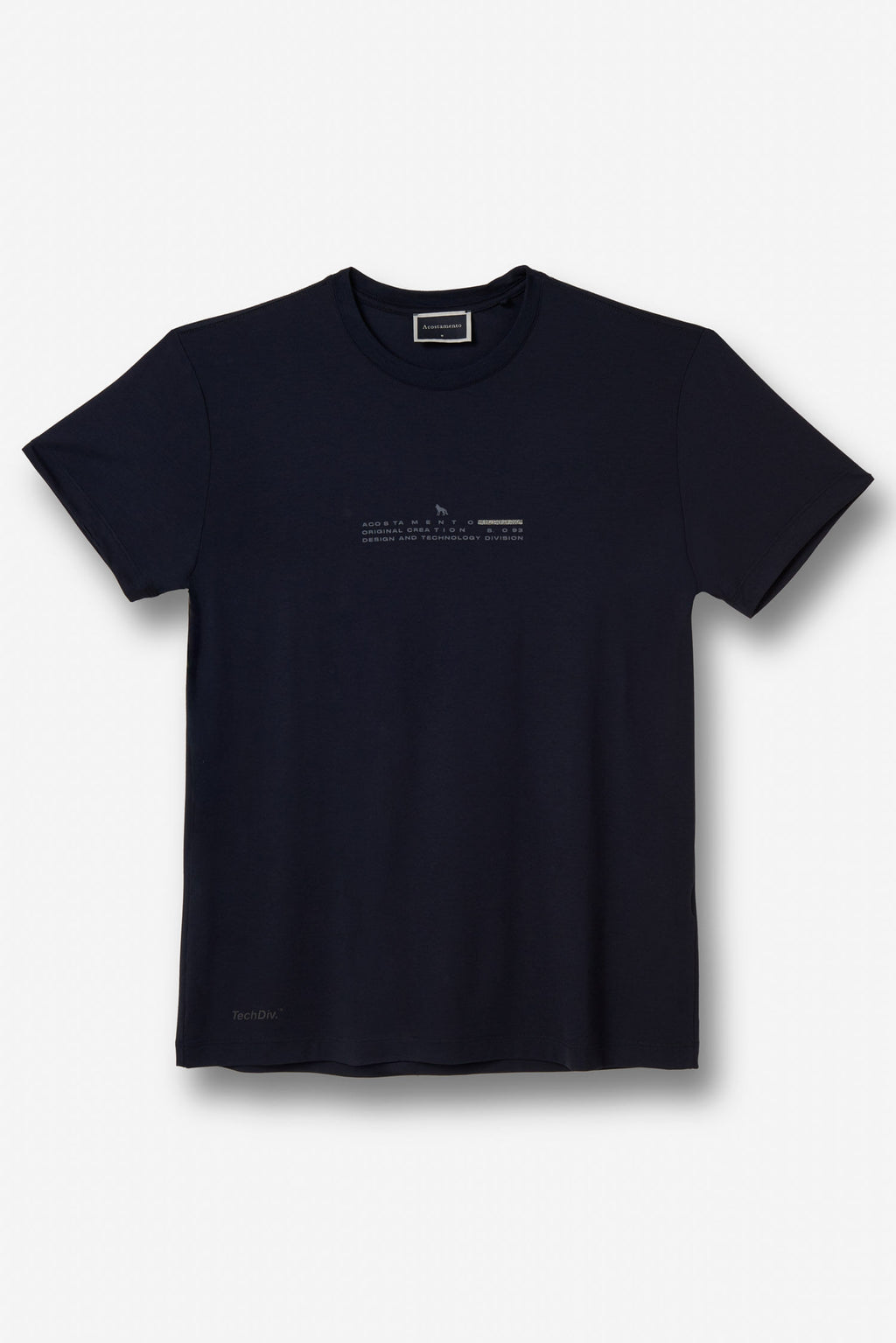 Camiseta Tech Modal Creation Masculina Acostamento Preto