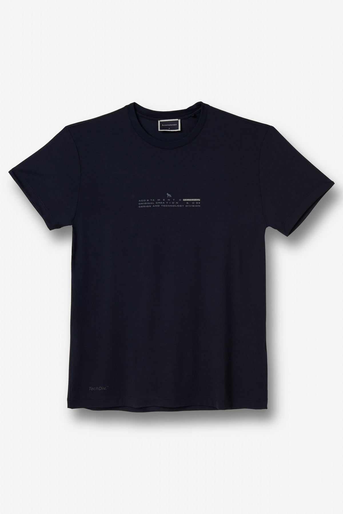 Camiseta Tech Modal Creation Masculina Acostamento Preto