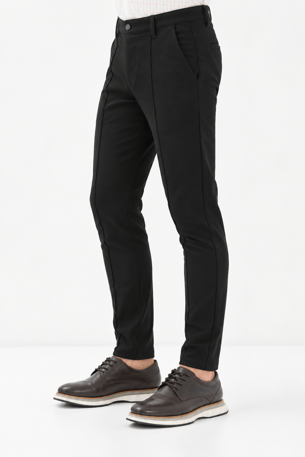 Calça Scrivania Alfaiataria Slim Masculina Acostamento Preto