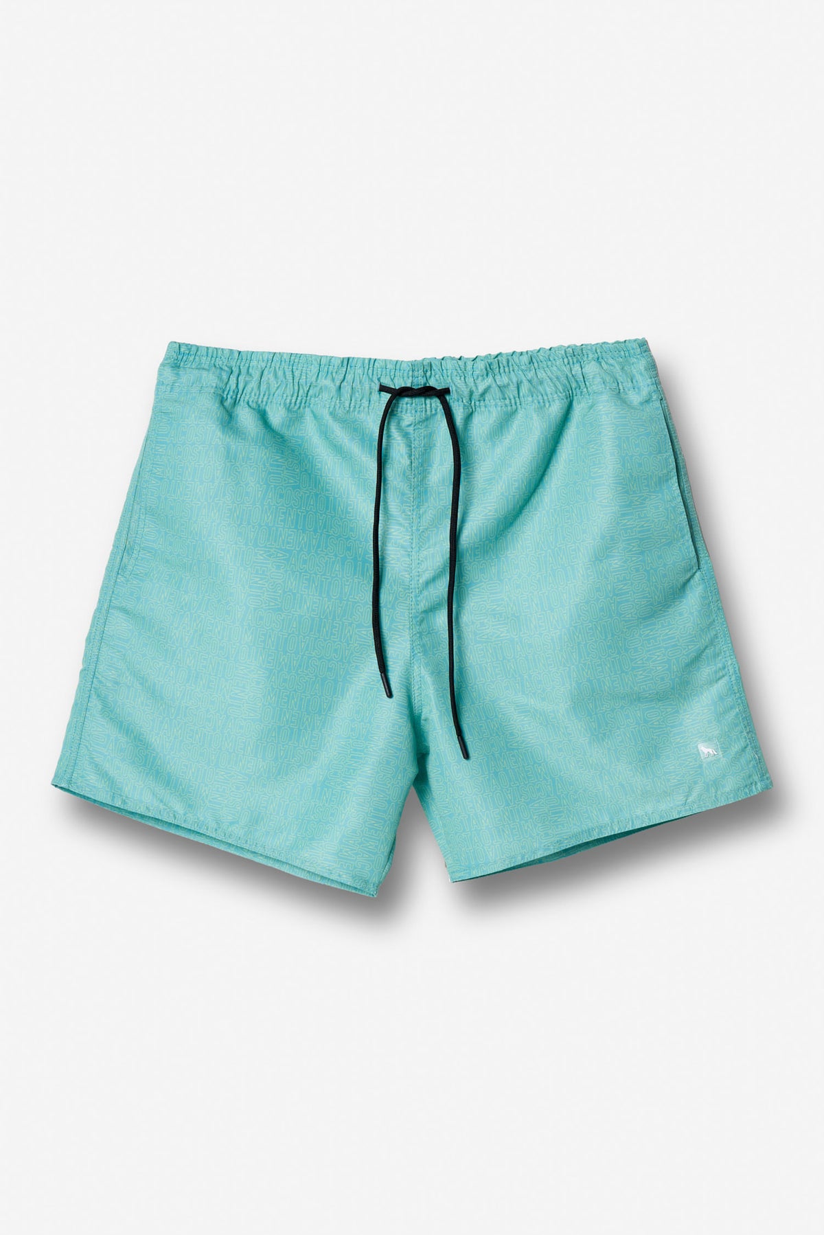 Shorts Com Elastano Masculino Acostamento Acostamento Logo