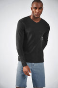 Tricot Básico Gola V Masculino Acostamento Bordo