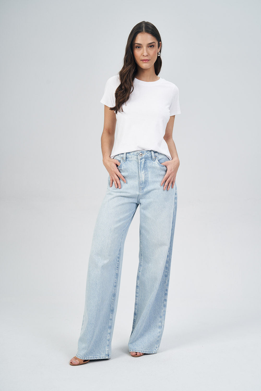 T-Shirt Wolf Fashion Feminina Acostamento Off White
