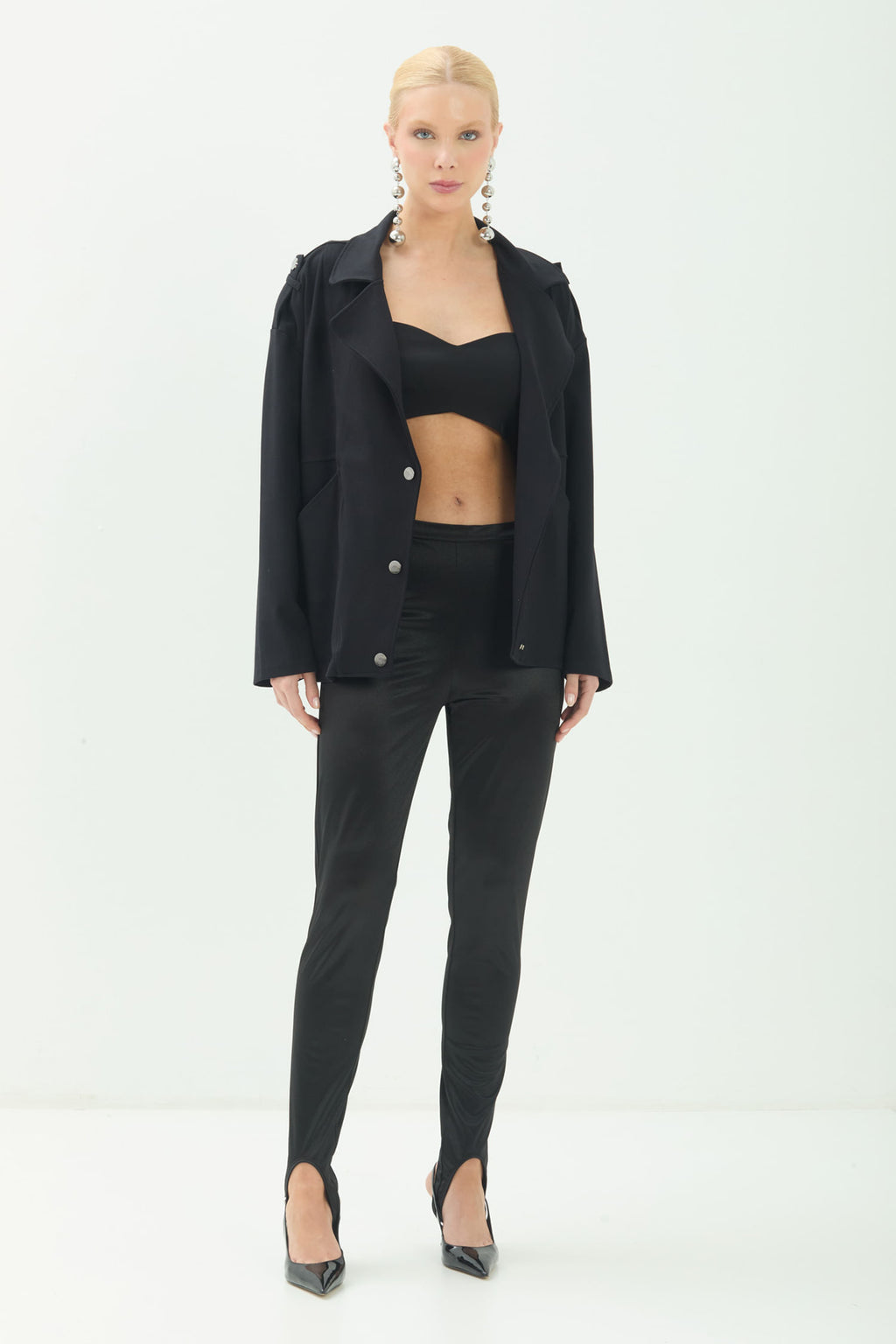 Calça Legging Ajustada ACT Feminino Preto