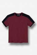 Camiseta Recortes Masculina Acostamento Bordo C/ Preto