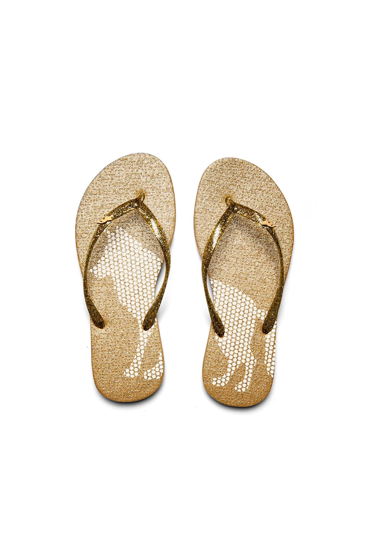Chinelo Glitter ACT Feminino Dourado