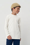 Camiseta Manga Longa Menino Acostamento Next Branco