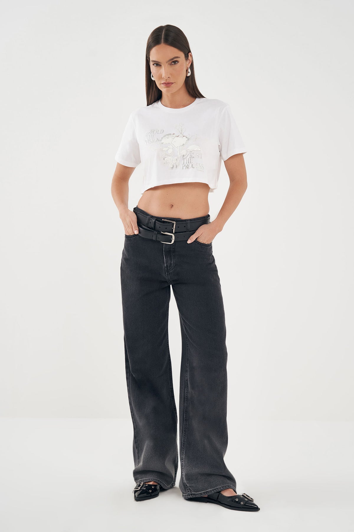 T-Shirt Hold The Vision Feminina Inblanche Off White