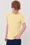 Camiseta Estampada Costas Menino Acostamento Next Amarelo Sunlight