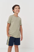 Camiseta Basic Manga Curta Menino Acostamento Nex Preto
