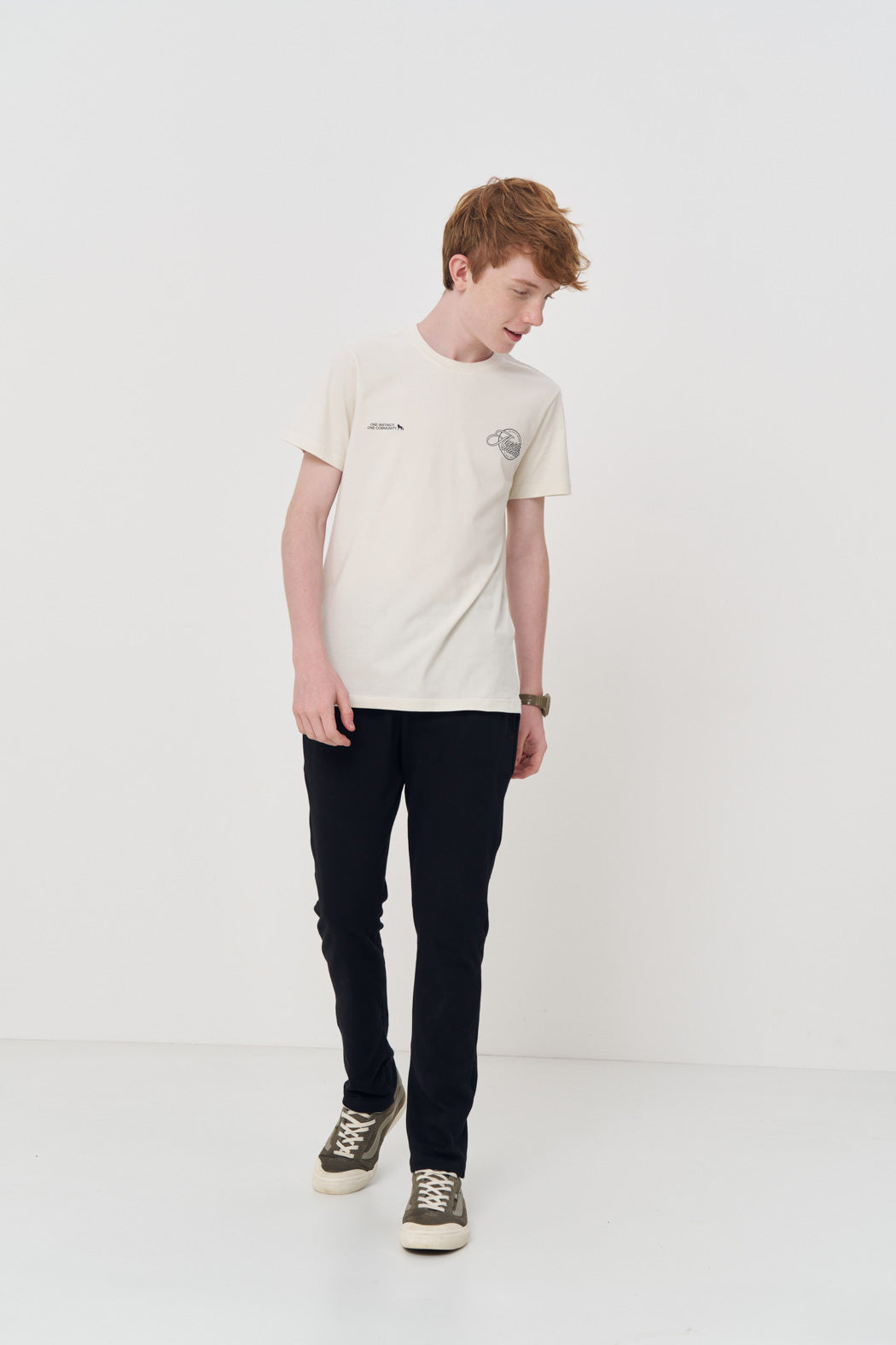 Camiseta Casual Estampada Menino Acostamento Next Azul Maresia