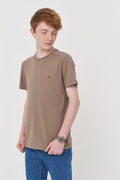 Camiseta Estampada Costas Menino Acostamento Next Amarelo Sunlight
