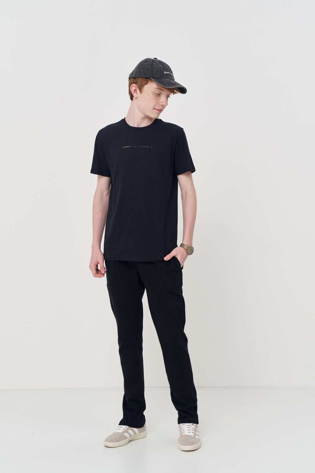 Camiseta Casual Estampada Menino Acostamento Next Branco