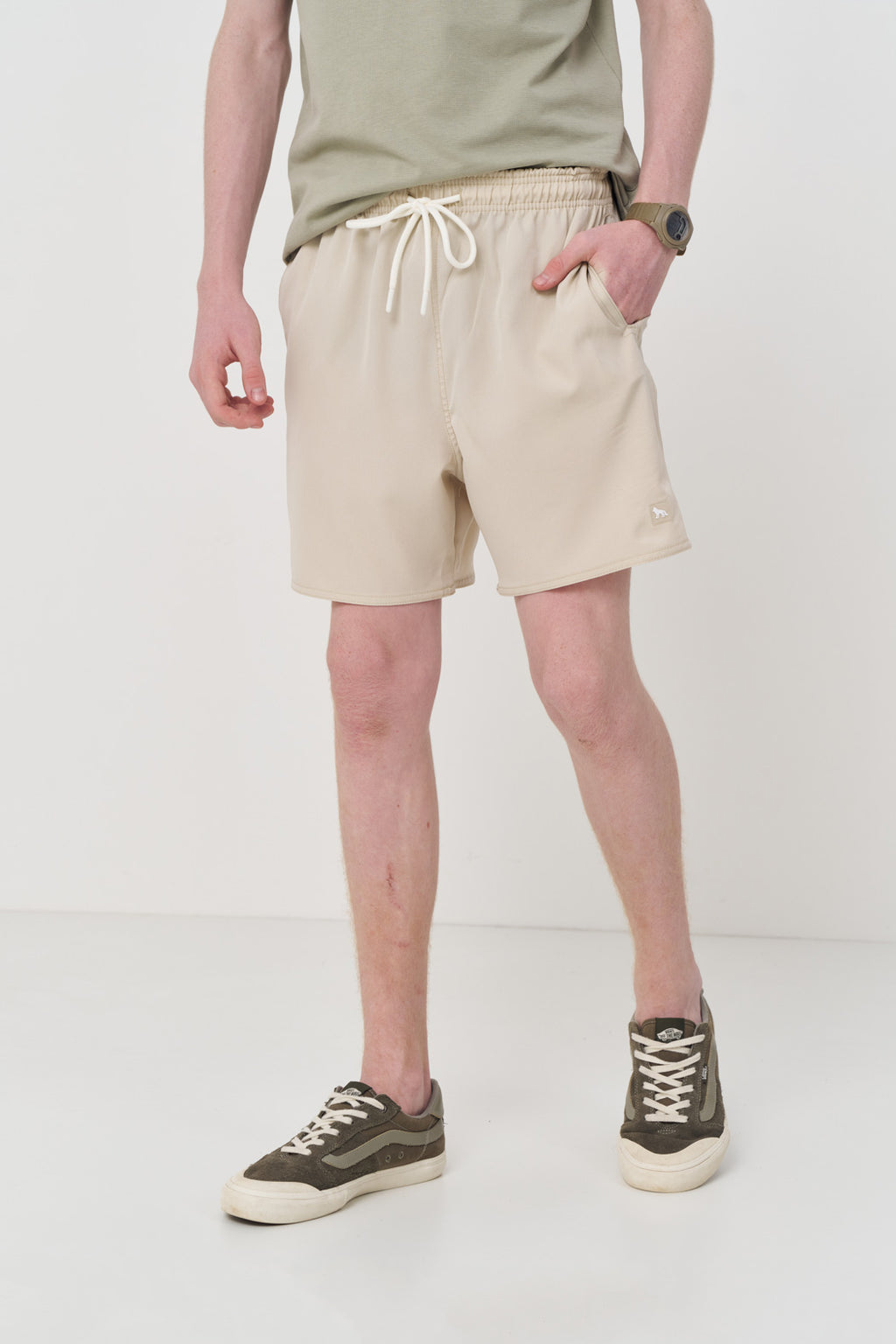 Short Básico Menino Acostamento Next Bege