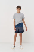 Short Estampado Menino Acostamento Next Blocado Listras E Terxtura