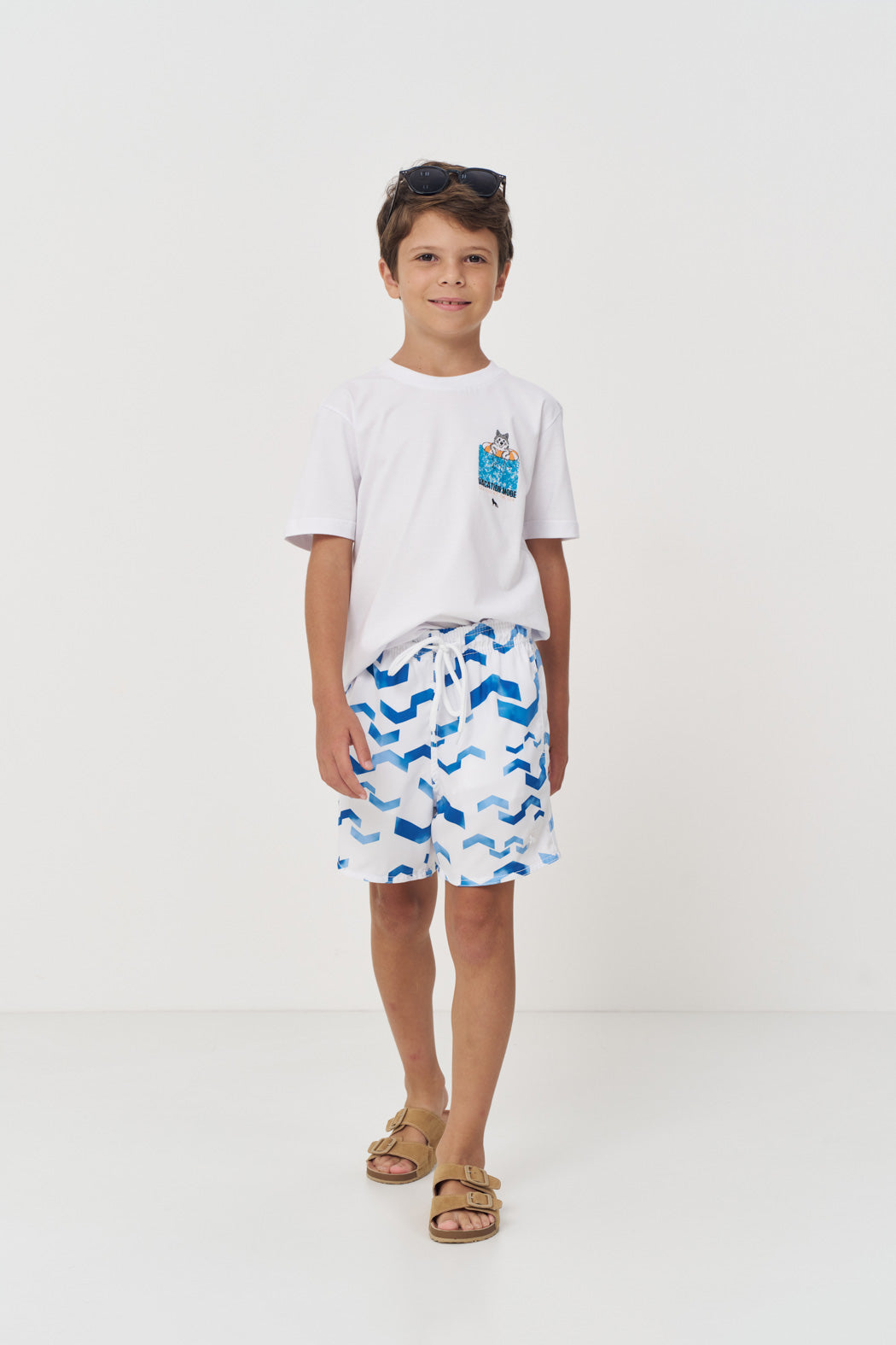 Short Estampado Menino Acostamento Next Waves Next