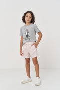 Short Casual Menino Acostamento Next Anarruga Rosa