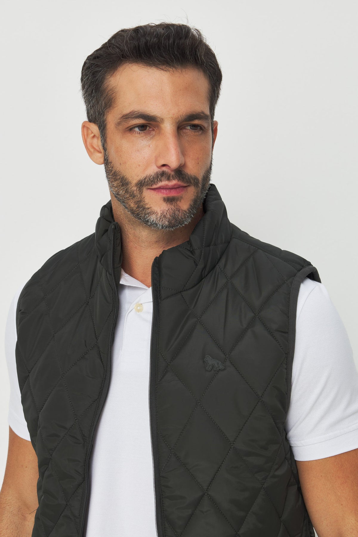 Colete Básico Metalassê Masculino Acostamento Verde Musgo