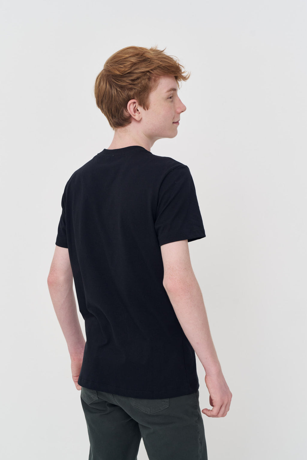 Camiseta Essencial Menino Acostamento Next Preto