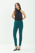 Calça Feminina Elegante Slim ACT Feminina Deep Forest
