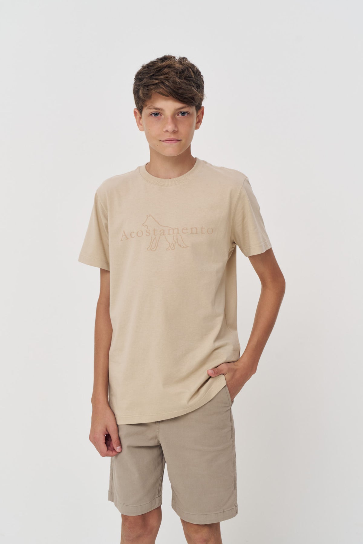 Camiseta Moderna Menino Acostamento Next Goanna