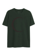 Camiseta Moon Elastano Masculina Oversize Acostamento Verde Nativo