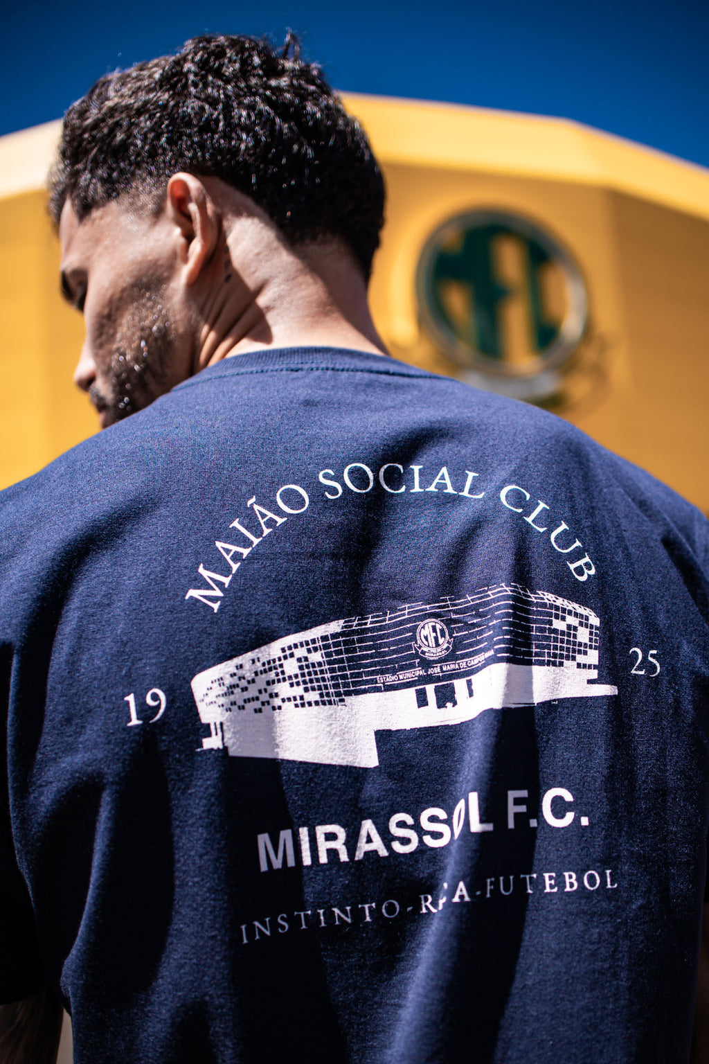 Camiseta Clube Mirassol Masculina Acostamento Marinho