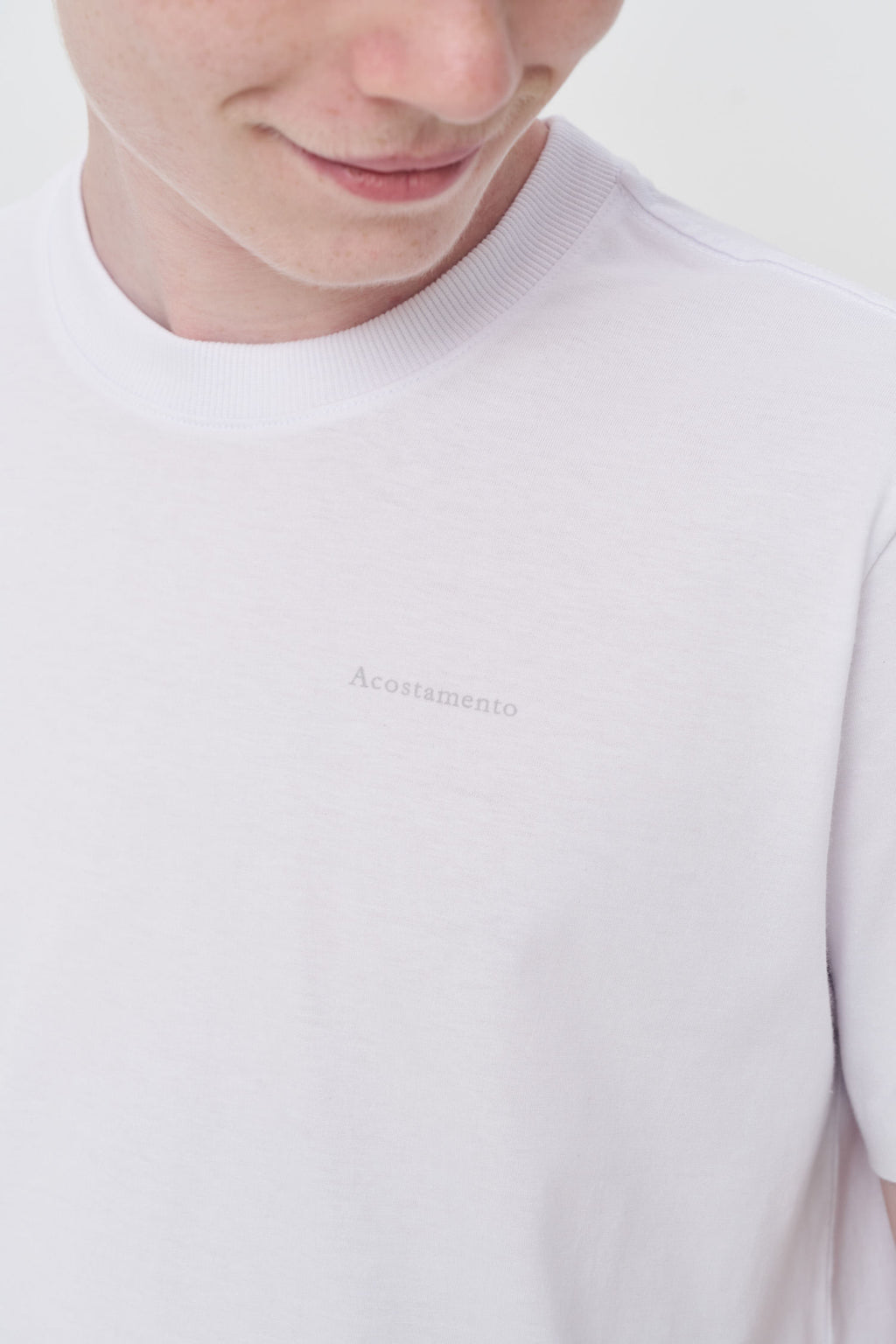 Camiseta Estilo Casual Menino Acostamento Next Branco
