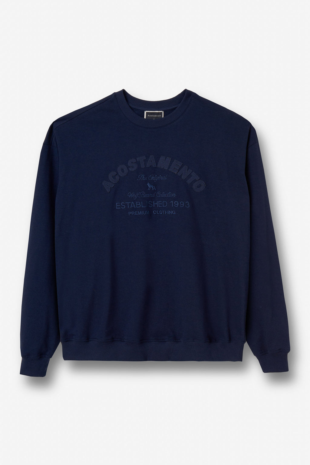 Blusão Moletom Urbano Masculino Acostamento Marinho