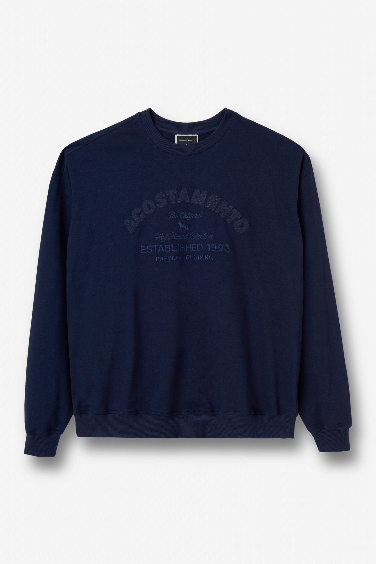 Blusão Moletom Urbano Masculino Acostamento Marinho