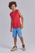 Regata Essential Menino Acostamento Next Vermelho Chilli