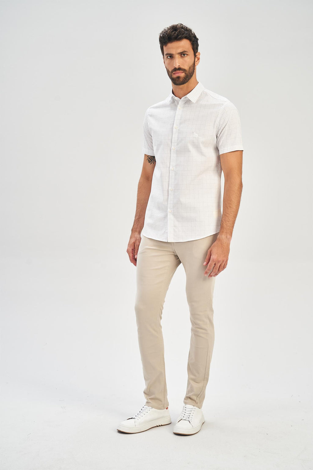Calça Sarja Skinny Masculina Acostamento Goanna