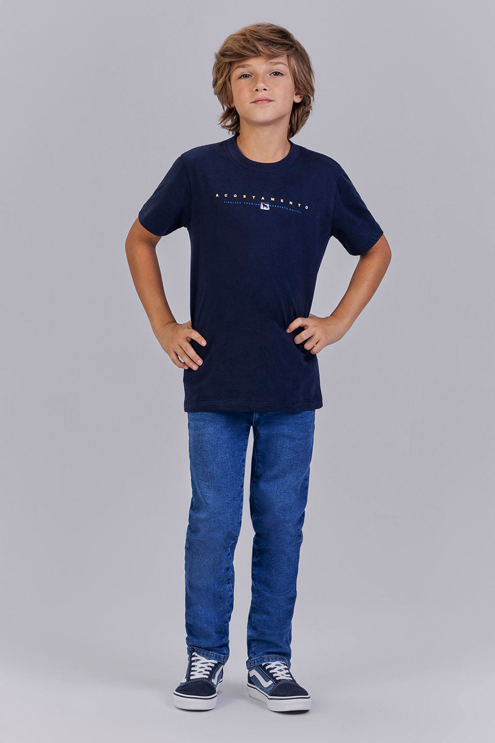 Camiseta Costas Brush Menino Acostamento Next Branco