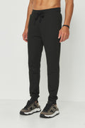 Calça Moletom Com Punho Masculino Acostamento Verde Folhagem