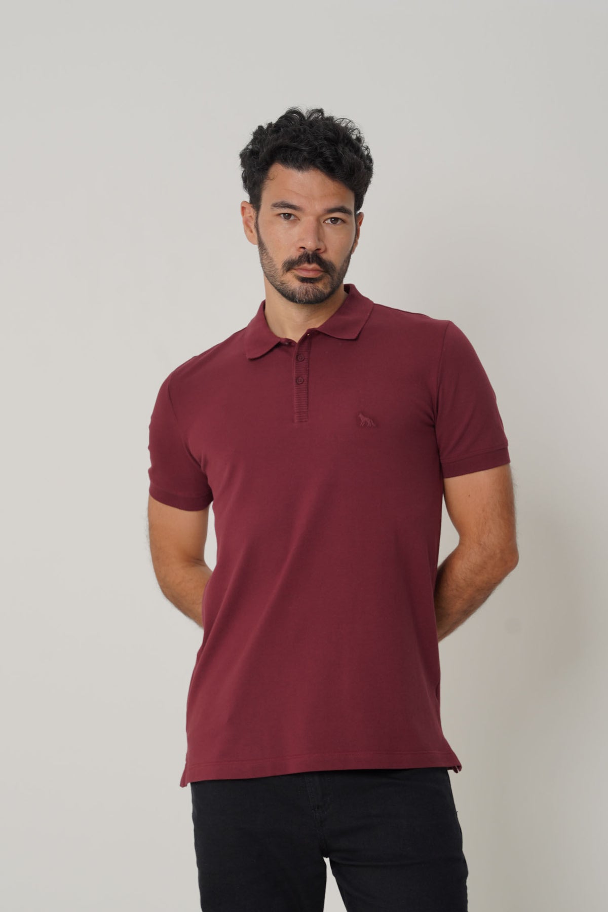 Polo Bordada Icon Masculina Acostamento Barca