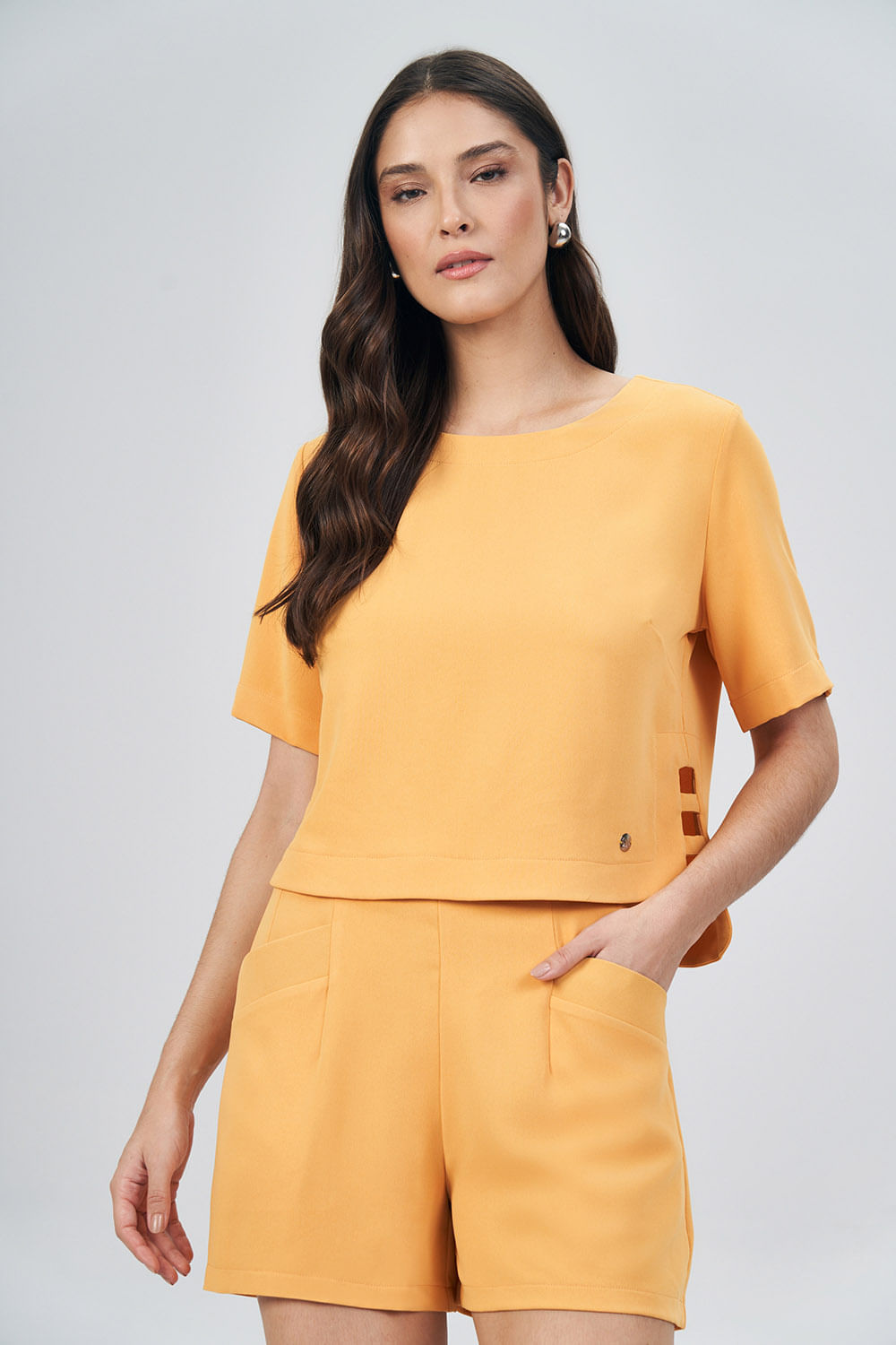 Short Recort Feminino Acostamento Sunny